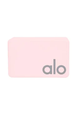 Alo Gear Uplifting Yoga Block | Powder Pink