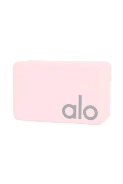 Alo Gear Uplifting Yoga Block | Powder Pink