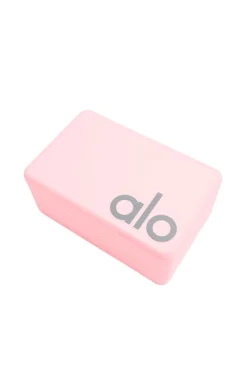Alo Gear Uplifting Yoga Block | Powder Pink