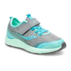 Saucony Kids' Astrofoam | Grey/Turquoise
