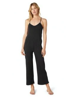 Beyond Yoga Women's Breezy Jumpsuit | Washed Black Bottoms