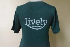 Lively Athletics Tops #GOvember Tee | Heather Forest 11 Lively Athletics Tops #GOvember Tee | Heather Forest