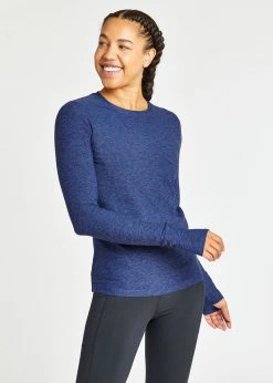Oiselle Lux Layer Long Sleeve | Grounded