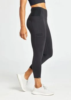 Oiselle Women's Pocket Jogger 3/4 Tights | Black