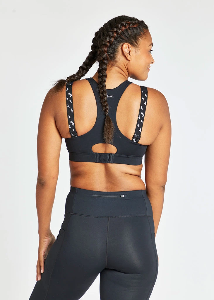 Oiselle Women's Sisters Bra | Black Bras & Undies 6 Oiselle Women's Sisters Bra | Black Bras & Undies