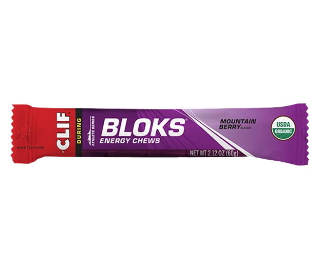 Clif Bloks | Mountain Berry Fuel & Recovery 3 Clif Bloks | Mountain Berry Fuel & Recovery