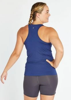 Oiselle Flyout Tank | Grounded/Lapis