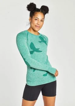Oiselle Flyte Long Sleeve | Spruce Tops