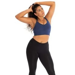 Handful Bras & Undies Double Down Bra | Night Swim Navy