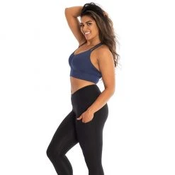 Handful Bras & Undies Double Down Bra | Night Swim Navy