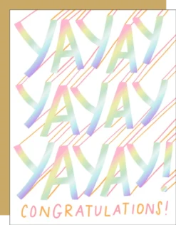 Greeting Cards Hello!Lucky Congrats Cards