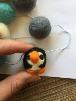 Homebaked Oak Park Hand-Felted Pom Garlands - 4' Locally Made Products 40 Homebaked Oak Park Hand-Felted Pom Garlands - 4' Locally Made Products