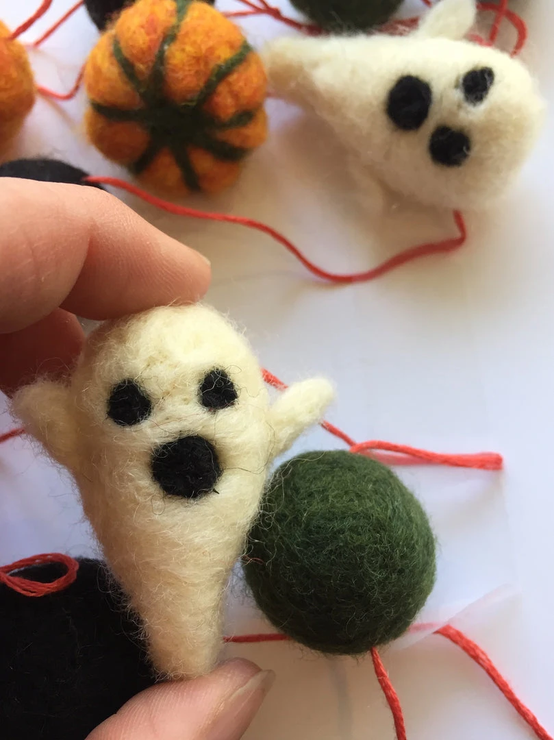 Homebaked Oak Park Hand-Felted Pom Garlands - 4' Locally Made Products 23 Homebaked Oak Park Hand-Felted Pom Garlands - 4' Locally Made Products