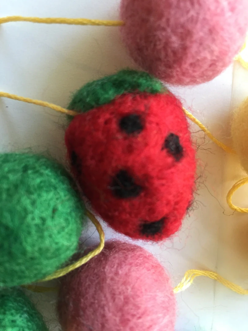 Homebaked Oak Park Hand-Felted Pom Garlands - 4' Locally Made Products 11 Homebaked Oak Park Hand-Felted Pom Garlands - 4' Locally Made Products