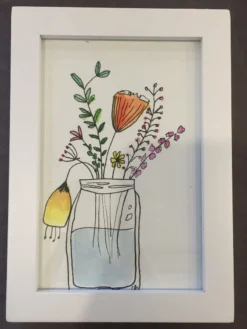 Homebaked Oak Park Locally Made Products Framed Botanical Watercolors 15 Homebaked Oak Park Locally Made Products Framed Botanical Watercolors