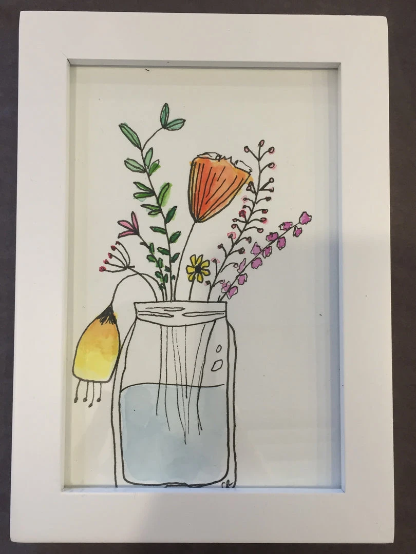 Homebaked Oak Park Locally Made Products Framed Botanical Watercolors 9 Homebaked Oak Park Locally Made Products Framed Botanical Watercolors