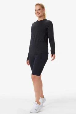 Lole Women's Performance Wool Long Sleeve | Black Beauty 11 Lole Women's Performance Wool Long Sleeve | Black Beauty