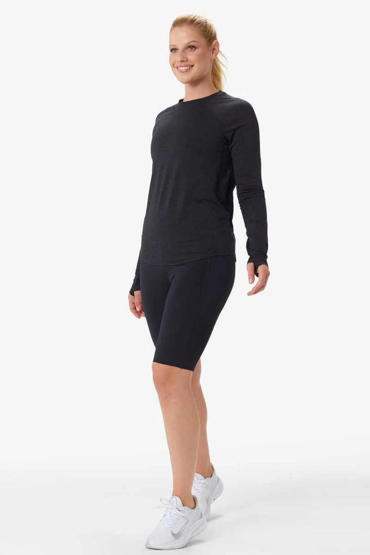 Lole Women's Performance Wool Long Sleeve | Black Beauty 6 Lole Women's Performance Wool Long Sleeve | Black Beauty