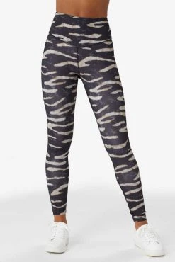 Lole Women's Burst Leggings | Sand Dunes Black