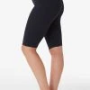 Lole Women's Burst Ultra-High Bikers | Black Beauty Bottoms 1 Lole Women's Burst Ultra-High Bikers | Black Beauty Bottoms
