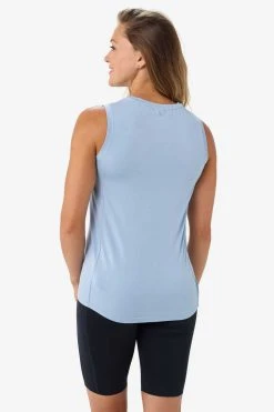Lole Women's Fancy Tank | Fog Blue