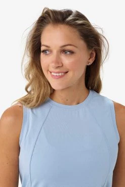 Lole Women's Fancy Tank | Fog Blue 12 Lole Women's Fancy Tank | Fog Blue