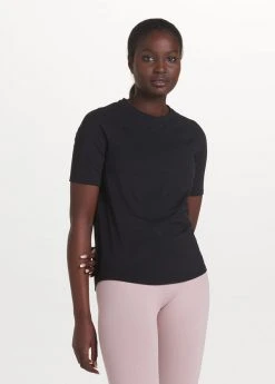 Lole Women's Performance Wool Short Sleeve | Black