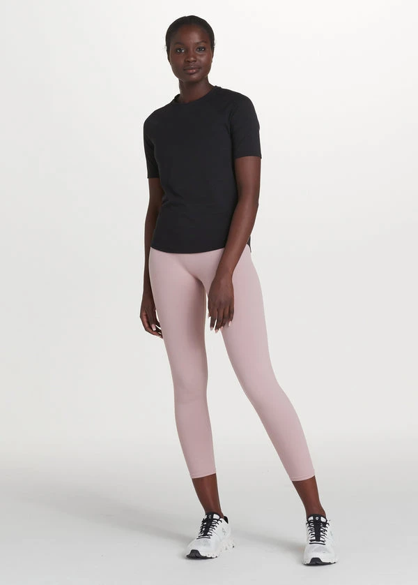 Lole Women's Performance Wool Short Sleeve | Black 4 Lole Women's Performance Wool Short Sleeve | Black