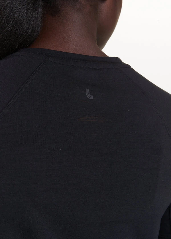 Lole Women's Performance Wool Short Sleeve | Black 8 Lole Women's Performance Wool Short Sleeve | Black