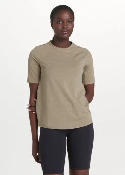 Lole Women's Performance Wool Short Sleeve | Aloe