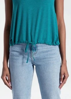 Lole Tops Women's Elisia Short Sleeve | Emerald Heather