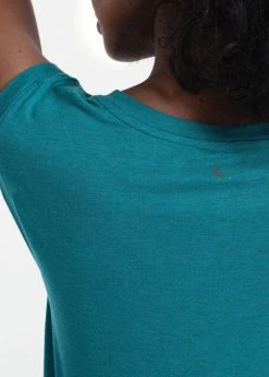Lole Tops Women's Elisia Short Sleeve | Emerald Heather