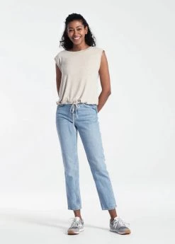 Lole Women's Elisia Short Sleeve | Abalone Heather