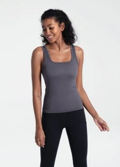 Lole Tops Women's Sweat Tech Rib Tank | Magnet