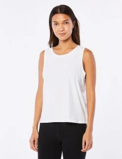 Beyond Yoga Women's Balance Tank | Cloud White