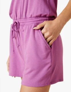 Beyond Yoga Women's Seaside Romper | Bright Iris