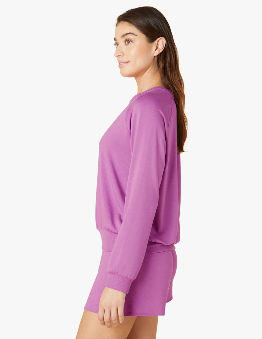 Beyond Yoga Tops Women's Good Company Crew | Bright Iris 5 Beyond Yoga Tops Women's Good Company Crew | Bright Iris