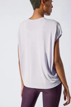 MPG Tops Women's Charge Top | Washed Lavender