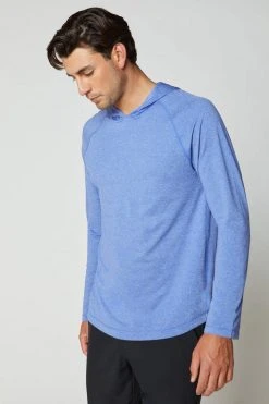 MPG Men's James Hoodie | Surf Blue Tops