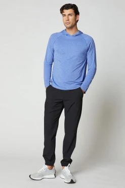 MPG Men's James Hoodie | Surf Blue Tops