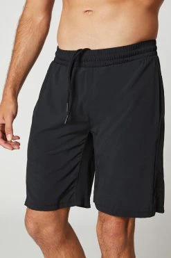 MPG Men's Crux Stride Short | 9" Black 9 MPG Men's Crux Stride Short | 9