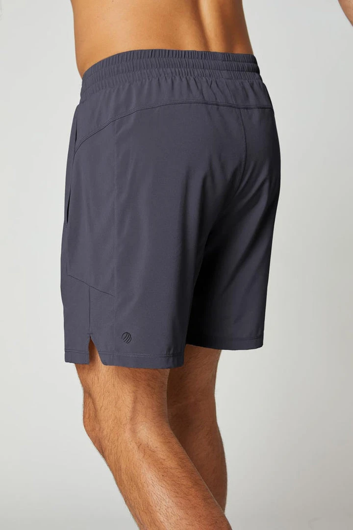 MPG Men's Catch Stride Short | 7" Purple Charcoal 4 MPG Men's Catch Stride Short | 7" Purple Charcoal