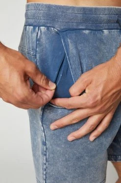 MPG Men's Row Short | Distressed Indigo 10 MPG Men's Row Short | Distressed Indigo