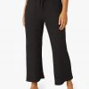 Beyond Yoga Women's Wide Leg Cropped Pant | Black