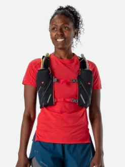 Nathan Women's Pinnacle 4 | Black/Hibiscus Gear