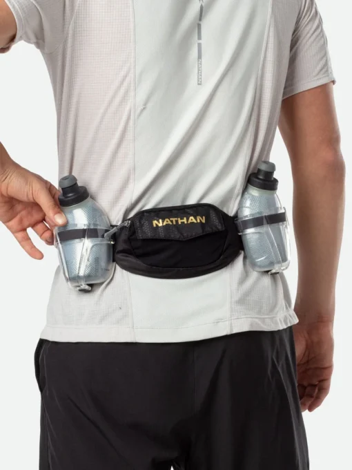 Nathan Belts & Waistpacks TrailMix Plus Insulated | Black/Gold 2 Nathan Belts & Waistpacks TrailMix Plus Insulated | Black/Gold
