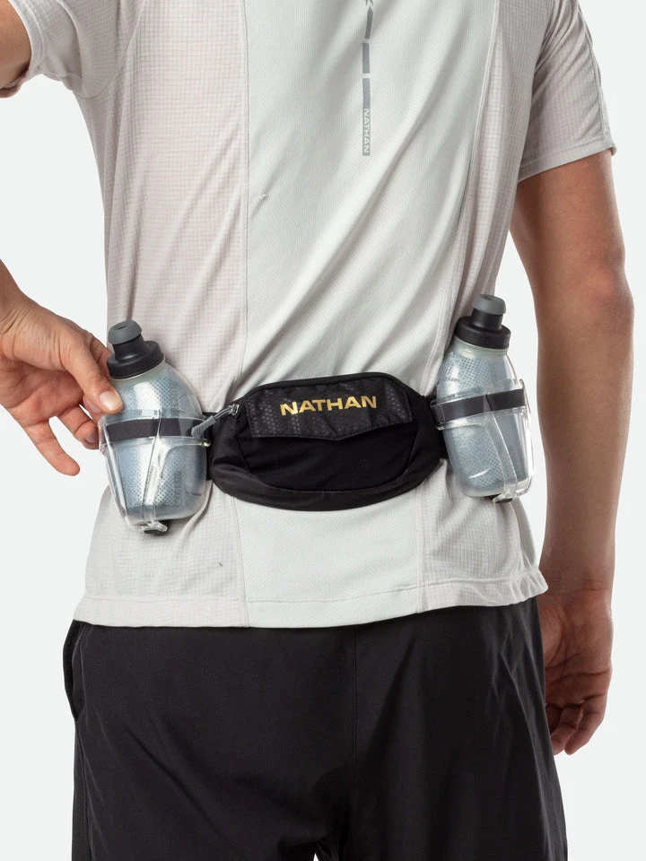 Nathan Belts & Waistpacks TrailMix Plus Insulated | Black/Gold 3 Nathan Belts & Waistpacks TrailMix Plus Insulated | Black/Gold