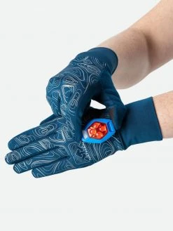 Nathan Reflective Gloves | Sailor Blue