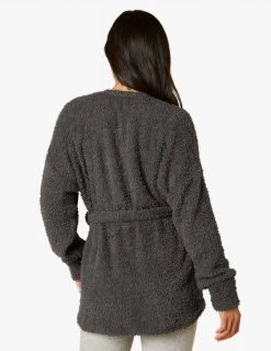 Beyond Yoga Wrap Me Up Cardigan | Charcoal Tops