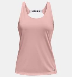 Under Armour UA Fly By Tank | Retro Pink Tops
